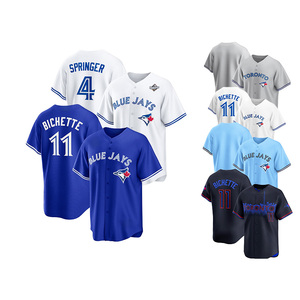 Maillots de baseball 2026 neufs, pas chers, en gros, avec surpiqûres, équipe américaine, Toronto, personnalisables, tous les joueurs, 27 Guerrero Jr., 30 Kirk - Product Image 4