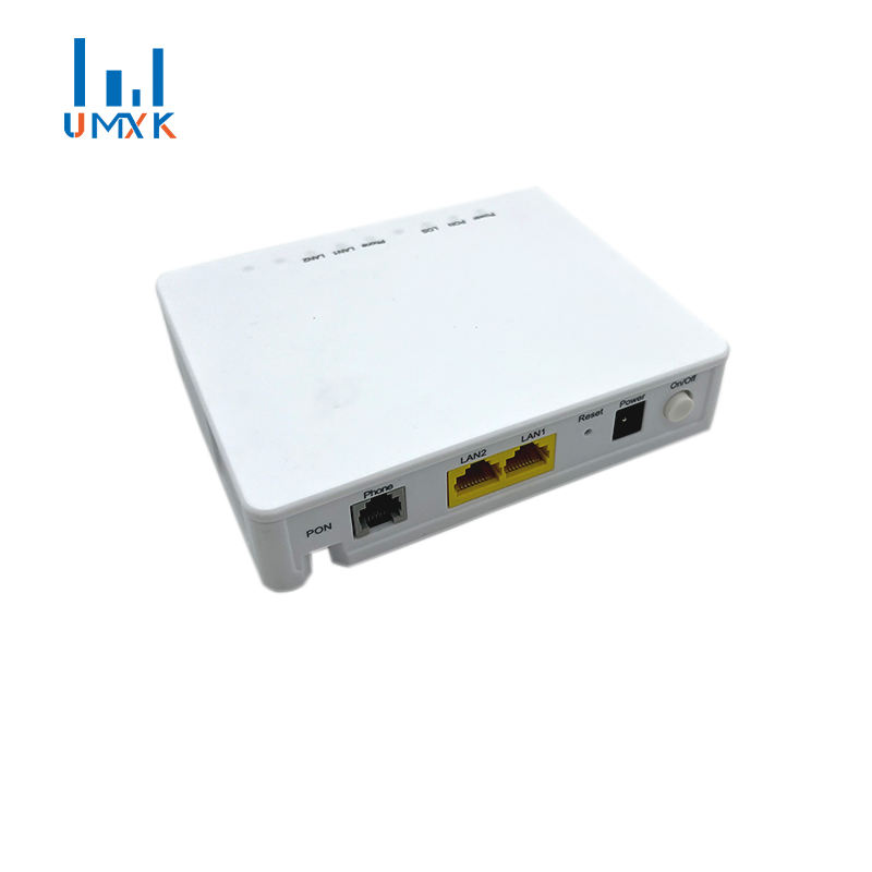 Brand New ZXIC F612 GPON ONU 1GE+1FE LAN +1POTS Fiber Modem