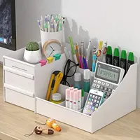 Commode de table compacte pour rangement de maquillage et cosmétiques, idéale pour bureau