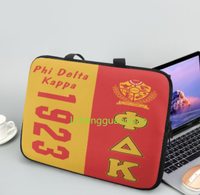 Promotion d'usine : Sac d'ordinateur portable multi-tailles à bas prix, idéal pour le bureau, fournitures de bureau, thème de sororité personnalisé