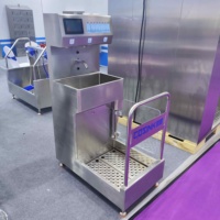 Station d'Hygiène Intelligente Cosink Professionnelle pour Lavage et Désinfection des Semelles, Haute Efficacité, Usage Individuel
