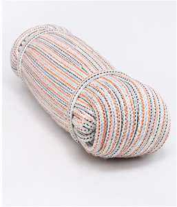 Corde plate tressée blanche de qualité supérieure, fabriquée à partir de fil de polyester durable, résistante à l'humidité, aux rayons UV et à l'abrasion, avec une texture douce - Product Image 2