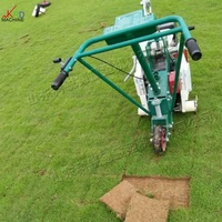Machine à couper l'herbe à essence manuelle et flexible pour jardin et terrains de football