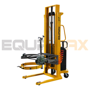 Apilador <span class=keywords><strong>Manual</strong></span> Chino con Elevador de Tambor de Potencia Completa, Inclinador de Tambor de 180 Grados - Product Image 2