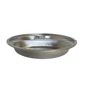Children's Pure Titanium Dinner Plate Round Arc Type Food Grade Tableware For Kids Age 4 Years Old Up - Product Image 2