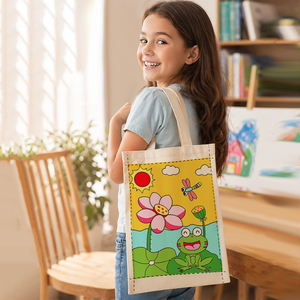 Kit <span class=keywords><strong>de</strong></span> Bolsa <span class=keywords><strong>de</strong></span> Lona para Pintar por Números, Bolsa <span class=keywords><strong>de</strong></span> Lona Preimpresa para Colorear con Pigmentos y Pinceles, Set <span class=keywords><strong>de</strong></span> Regalo Educativo <span class=keywords><strong>de</strong></span> Arte y Manualidades para Niños - Product Image 1