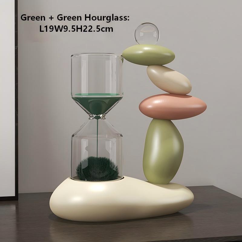 FKD6400G vert + sablier vert + boule de cristal