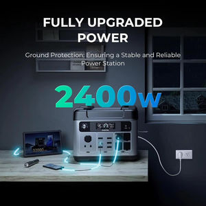 Estación de energía portátil OUKITEL P2001 Plus 2048Wh 2400W MPPT con batería LiFePO4, generador solar de onda sinusoidal pura para el hogar - Product Image 4