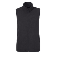 Chaleco de lana polar a cuadros informal para hombre, transpirable, con cremallera, de talla grande, holgado, sin mangas, para otoño e invierno, ropa exterior deportiva