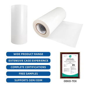 Termoadesivo bifaz 138cm chiều rộng Polyurethane hai mặt TPU nóng chảy dính phim cho velcrose - Product Image 5