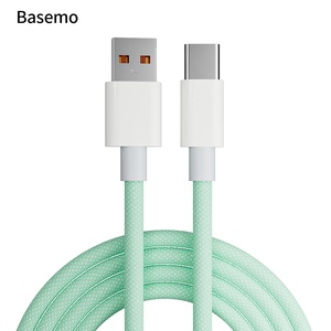 Câble de charge de type C à type C, câble gainé en PVC TPE 3A rapide USB de <span class=keywords><strong>1m</strong></span> compatible avec les appareils <span class=keywords><strong>Apple</strong></span>, Android et IOS - Product Image 5