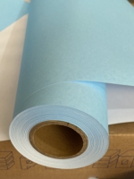 80GSM 36 ''* 50m rollo de papel de trazador azul Cad de un solo lado para dibujo arquitectónico