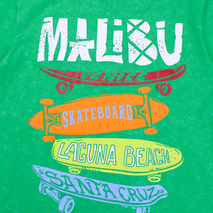 Camiseta <span class=keywords><strong>de</strong></span> Diseño Irregular con Logotipo Personalizado, 100% Algodón, Color Verde, para Hombre, Talla Grande, Lisa, al por Mayor, <span class=keywords><strong>de</strong></span> Manga Corta, Estampada - Product Image 4