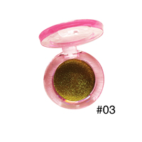 Fard à paupières à paillettes caméléon multichrome de haute qualité crème chromée maquillage cosmétiques fard à paupières en gel à paillettes liquides