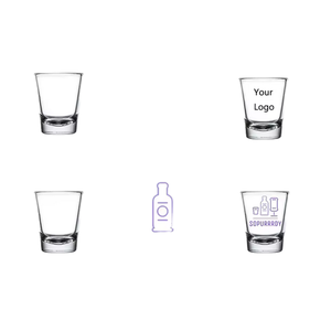 Mini vaso <span class=keywords><strong>de</strong></span> <span class=keywords><strong>chupito</strong></span> <span class=keywords><strong>de</strong></span> licor reutilizable <span class=keywords><strong>de</strong></span> 40ML, logotipo personalizado, vidrio <span class=keywords><strong>de</strong></span> plástico, Base pesada, barra <span class=keywords><strong>de</strong></span> boda, <span class=keywords><strong>vasos</strong></span> <span class=keywords><strong>de</strong></span> <span class=keywords><strong>chupito</strong></span> <span class=keywords><strong>de</strong></span> plástico - Product Image 3