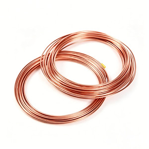 Tube capillaire en cuivre de haute pureté en gros pour systèmes de <span class=keywords><strong>climatisation</strong></span> et d'<span class=keywords><strong>eau</strong></span>, certifié ISO9001, marque Jin Long - Product Image 1
