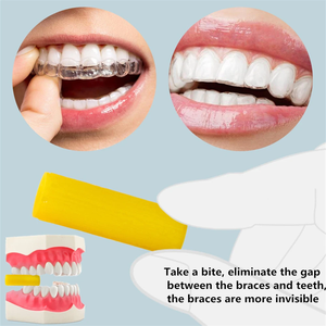 2 pièces/sac Chewies dentaires en silicone pour aligneurs, pour un sourire parfait, à croquer, pour aligneurs dentaires, orthodontie, rétention invisible et fixation - Product Image 6