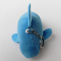 Porte-clés en peluche mignon en forme de dauphin, pendentif de sac pour femme, cadeaux de mariage, fête d'anniversaire, jouets en peluche