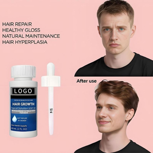 Nouvel Arrivage Sérum Anti-Chute et <span class=keywords><strong>Repousse</strong></span> des Cheveux 5% Huile Naturelle Croissance Rapide Traitement Capillaire Formule 2-EN-1 Usage Domestique 60ml - Product Image 4