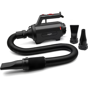 Sèche-cheveux et aspirateur pour animaux de compagnie 2-en-1 Shernbao SMD-06 Pro |   Souffleur portable rechargeable haute vitesse 1500W pour toilettage des chiens et des chats |   <span class=keywords><strong>Silencieux</strong></span> - Product Image 1