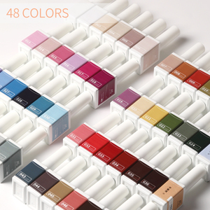 AS Gel Polish – ensemble de Vernis à ongles <span class=keywords><strong>Semi</strong></span>-<span class=keywords><strong>Permanent</strong></span> <span class=keywords><strong>Uv</strong></span>, étiquette privée, 48 couleurs, cadeau, avec tableau - Product Image 3