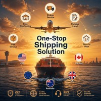 Servicio Profesional de Puerta a Puerta DDP de Amazon FBA con Despacho de Aduanas e Impuestos Incluidos, de China a Estados Unidos y Canadá, Agente de Transporte Marítimo