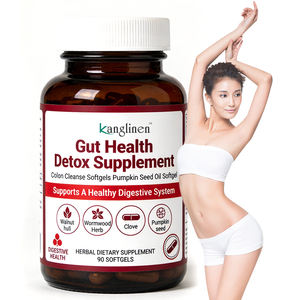 Supplément de désintoxication OEM pour la santé de l'intestin Gélules de nettoyage du côlon Gélules de soutien de la <span class=keywords><strong>flore</strong></span> <span class=keywords><strong>intestinale</strong></span> Santé de l'intestin Digestion Gélules d'huile de graines de citrouille - Product Image 1