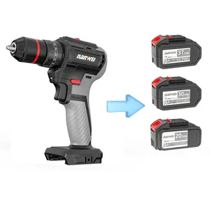 NANWEI Atacado Em estoque 21V chave de fenda sem fio bateria sem fio 80-120N Cordless Power Drill