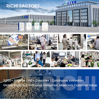 RICHI Máquina de Fabricación de Pellets de Madera Línea Personalizada 5-7t/h Biomasa Olivo Eucalipto Swdust Línea de Molino de Pellets de Madera PARA LA Venta