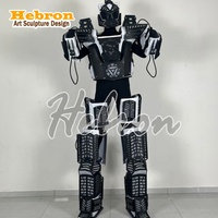 Costume de robot LED personnalisé haut de gamme, armure mécanique lumineuse pour Halloween, spectacle, mariage, costumes de films et de télévision pour adultes