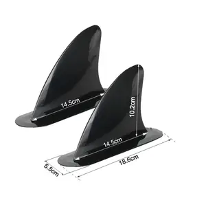 Aleta de <span class=keywords><strong>Surf</strong></span> <span class=keywords><strong>pequeña</strong></span> de PVC de 4 pulgadas, aletas de olas de agua de 18,6X10,2 cm para <span class=keywords><strong>tabla</strong></span> de <span class=keywords><strong>Paddle</strong></span> y <span class=keywords><strong>tabla</strong></span> de <span class=keywords><strong>Surf</strong></span>, accesorio de aleta lateral para Waterplay - Product Image 1