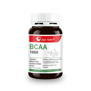 Suplemento Dietético de BCAA de Alta Potencia, 1000 mg por Porción, 60 Cápsulas, Apoya la Salud Inmunológica para Adultos, Extractos de Plantas BCAA - Product Image 4