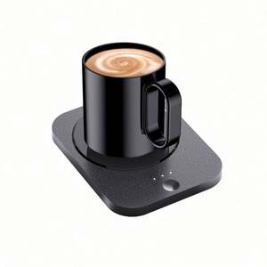 Chauffe-tasse intelligent USB en céramique à commande tactile, coussin chauffant avec contrôle de température, logo personnalisé, 350 ml, écologique, cadeau d'affaires - Grande Vente - Product Image 1