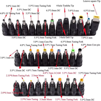 Adaptateur d'alimentation CC 8.0*1.6/8.0x1.6mm mâle vers 5.5x2.1mm femelle, connecteur CC pour ordinateur portable Xiaomi, pour la charge de trottinettes électriques