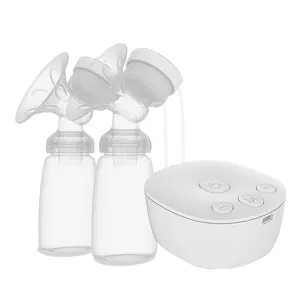 BPA 무료 USB 배터리 유방 관리 전기 이중 유방 펌프 모유 수유를위한 휴대용 유방 펌프