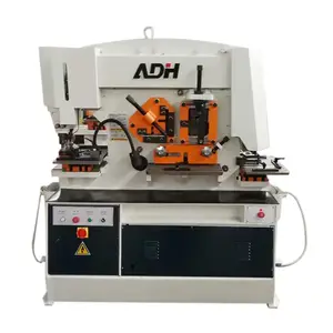 ADH merek kualitas tinggi pelat lentur Cnc besi Hidrolik Mesin Pekerja mesin penekan pukulan