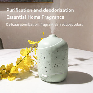 Portable Mini Household App-Controlled Aroma <b>Diffuser</b> Ultrasonic Nebulizing Night Light Timing Plastic Essential <b>Oil</b> Machine USB - Product Image 4
