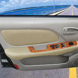 Cache-panneau de porte d'usine, autocollant de garniture pour accoudoir de porte intérieure de voiture pour Hyundai Sonata 2004 2005 2006 2007 <span class=keywords><strong>2008</strong></span> - Product Image 4