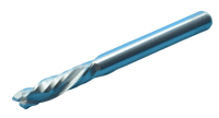 3.175 4 6mm haut et bas coupe deux cannelures spirale carbure fraise outils pour CNC routeur Compression bois fraise en bout Cutter