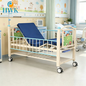 <span class=keywords><strong>Lit</strong></span> médical pour enfants réglable manuellement avec barrières <span class=keywords><strong>de</strong></span> sécurité pliables pour hôpital, clinique et utilisation à domicile pour la récupération médicale - Product Image 3