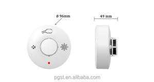 PGST Wi-Fi дымовая сигнализация двойной датчик дыма + Температура EN14604/UL217 Сертификация дымовых пожарных детекторов - Product Image 4