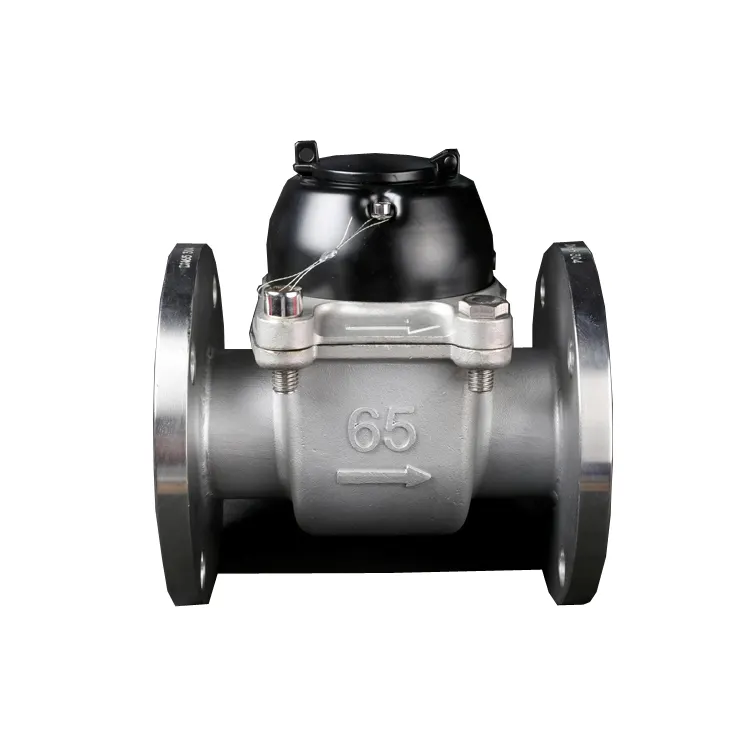 316L stainless steel material water meter body in China