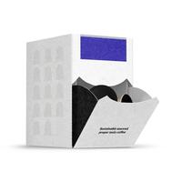 Boîte d'emballage en papier pour capsules de café, personnalisée avec logo de marque, pour café en dosettes
