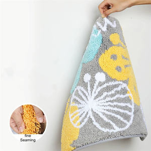 עיצוב חדש פרפר קטיפה רך קטיפה אנטי להחליק מחצלות מים סופג אמבטיה רצפת מחצלת לילדים - Product Image 4