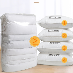 Popular Sales cube vacuum bag home storage   organization space saver bag vacuum storage bags