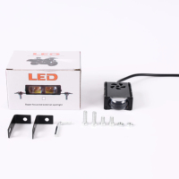 Phare de moto LED Yongyou à profil bas 25W 6500 Lumens, conception à double lentille pour les conditions de conduite par temps pluvieux et sur routes sombres