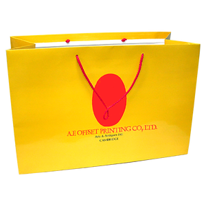 Bolsas de Regalo de Papel de Arte de Lujo Personalizadas con Asa de Cordón, Impresión Offset con su Propio Logotipo, Bolsas de Papel para Compras - Product Image 2