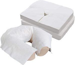 Appui-tête jetable non tissé personnalisé Salon de beauté taie d'oreiller serviette hôtel <span class=keywords><strong>Spa</strong></span> Salon couvre-visage - Product Image 1