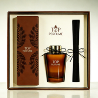 Bouteille diffuseur de parfum de luxe 100ml 150ml 200ml avec couvercle, bouteille d'aromathérapie extérieure abordable, bouteille à bouchon vissé pour la maison