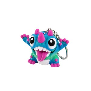 Llavero de Plástico Impreso en 3D, Multicolor, con Diseño de Monstruo Xingya, Lindo Mascota con Lengua Fuera, Dinosaurio de Dibujos Animados a la Moda - Product Image 5